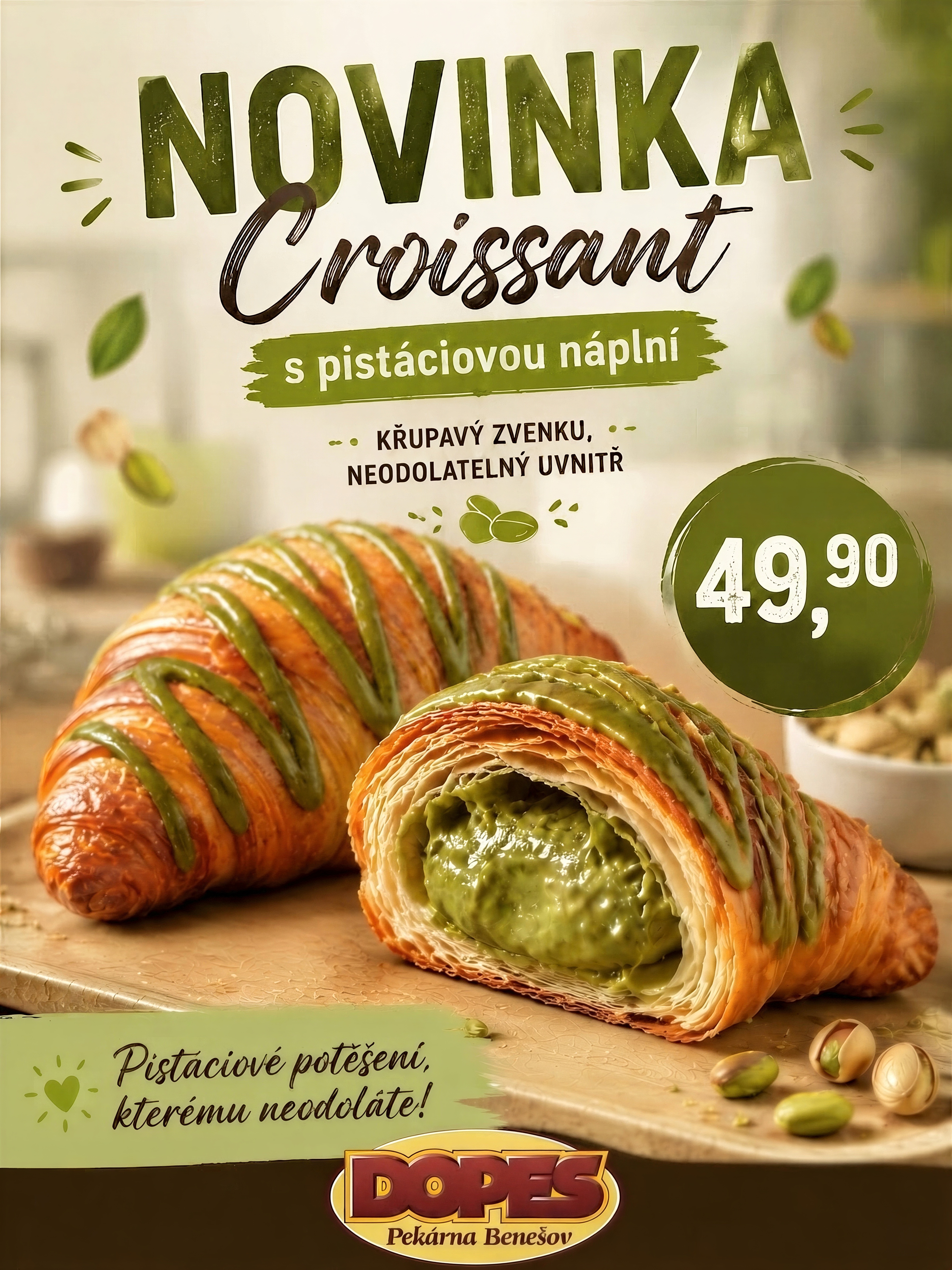 croissant puding