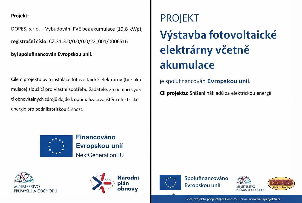 Dotace FVE Dotace FVE