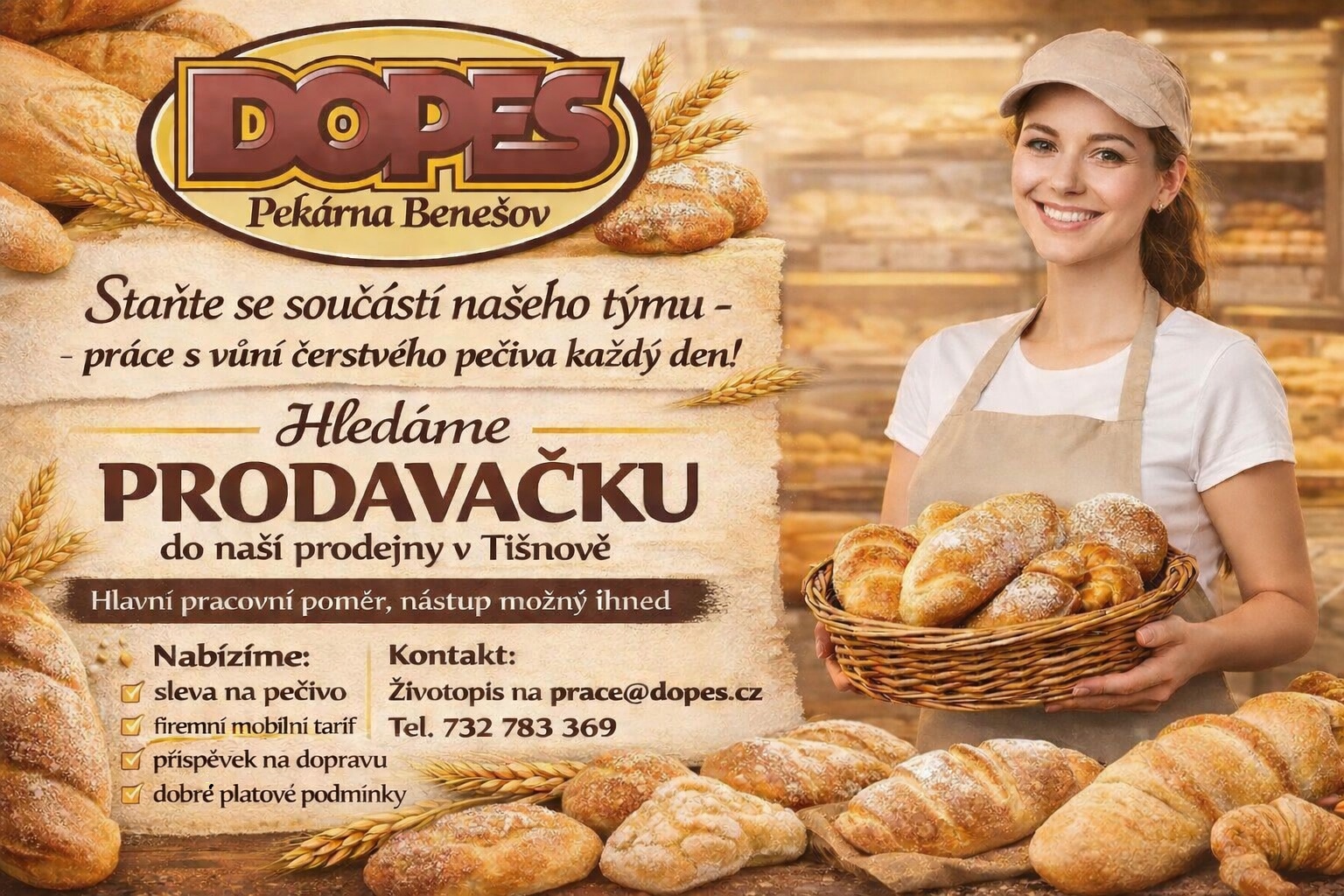 inzer&aacute;t pr&aacute;ce Ti&scaron;nov