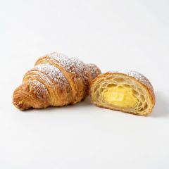 Obrázek:&nbsp;croissant s máslem s náplní pudingovou