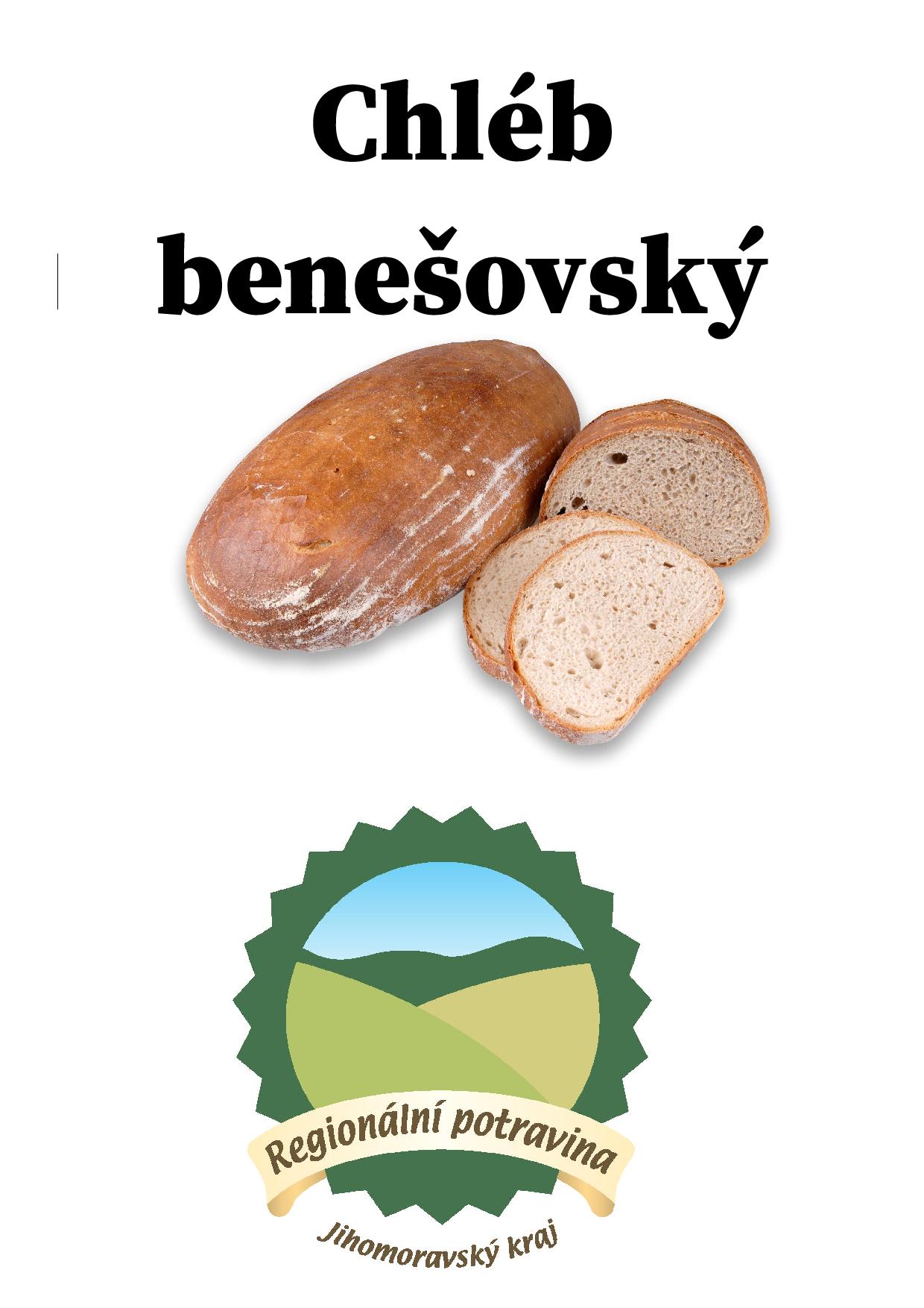 Regionální potravina Chléb benešovský